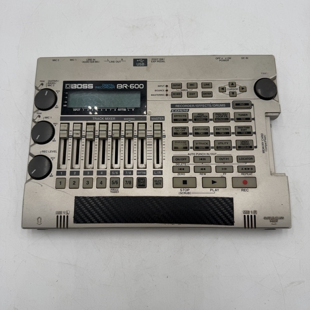 BOSS BR-600 Multi Track Digital Recorder Tested Missing Battery Cover